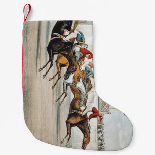 TOP Race to Victory Small Christmas Stocking