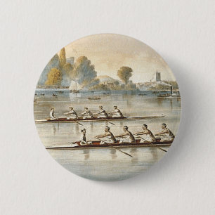 TOP Rowing 6 Cm Round Badge
