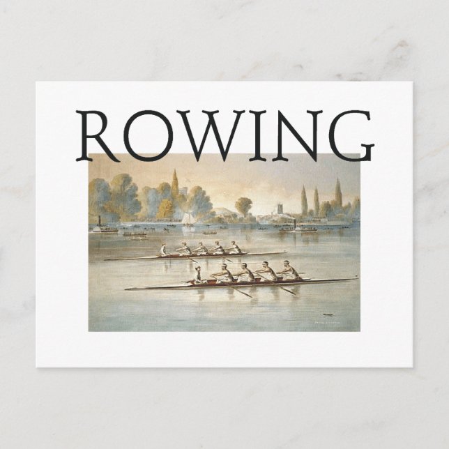 TOP Rowing Postcard (Front)