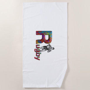 TOP Rugby Beach Towel