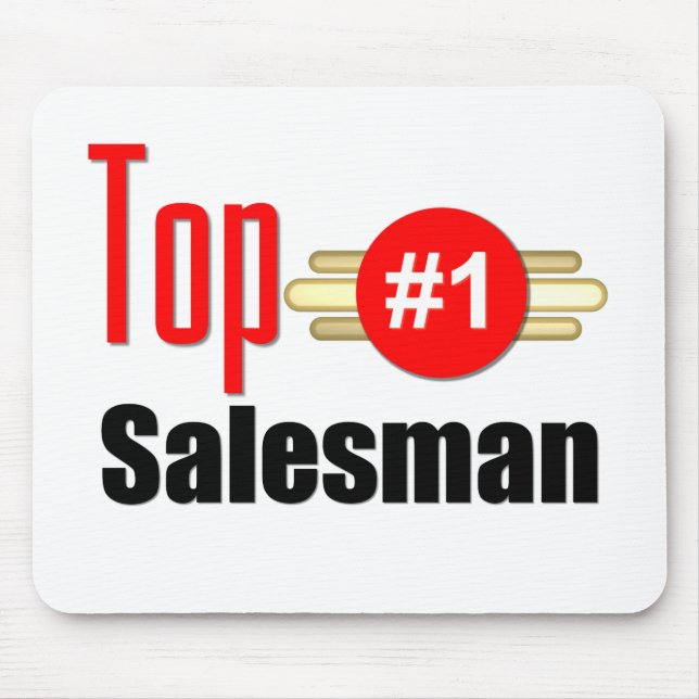 Top Salesman Mouse Mat (Front)