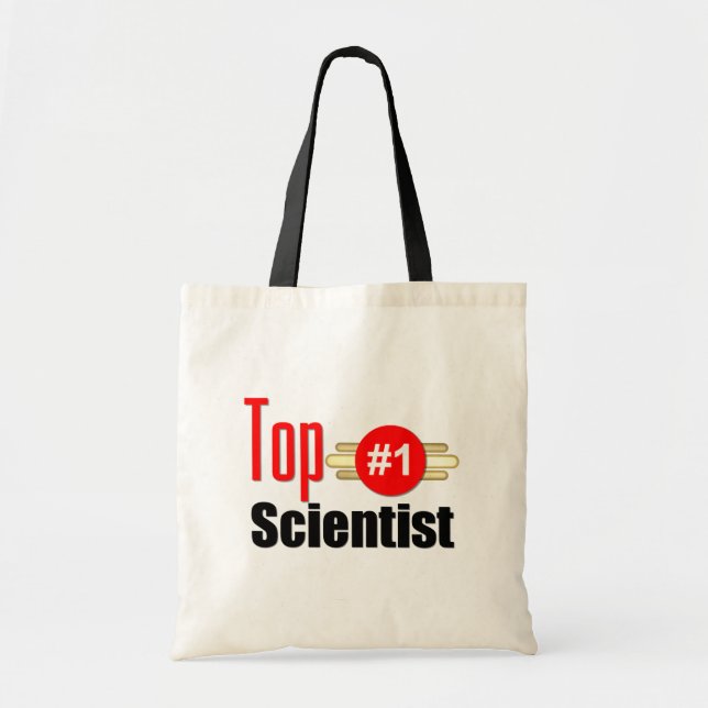 Top Scientist Tote Bag (Front)