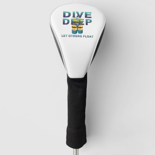 TOP Scuba Diving Golf Head Cover (Front)