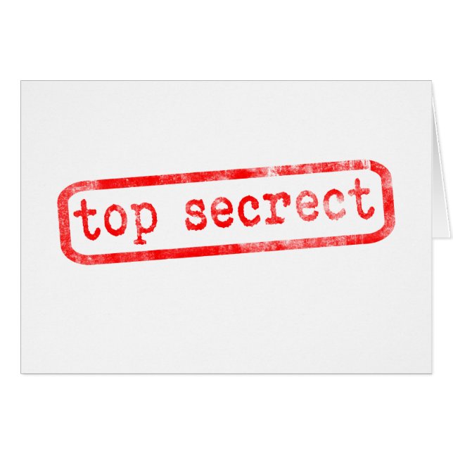 Top Secret (Front Horizontal)