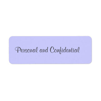 Top Secret Confidential Labels