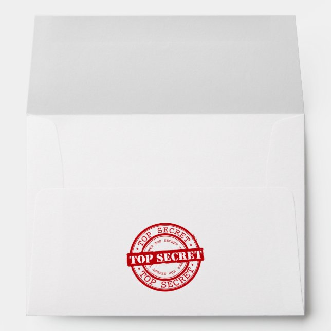 Top Secret Envelopes (Back (Bottom))