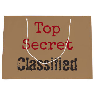 Top Secret Gift Bag