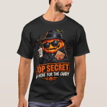 Top Secret Halloween Pumpkin Candy T-Shirt