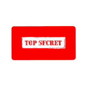 Top Secret Labels
