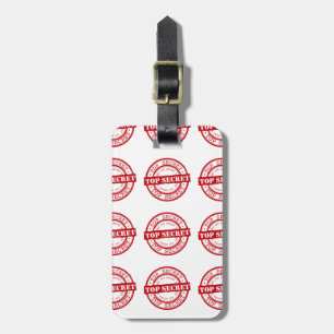 Top Secret Luggage Tag