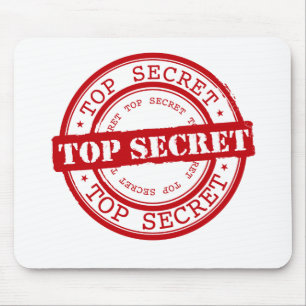 Top Secret Mouse Mat