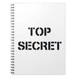 top secret  notebook