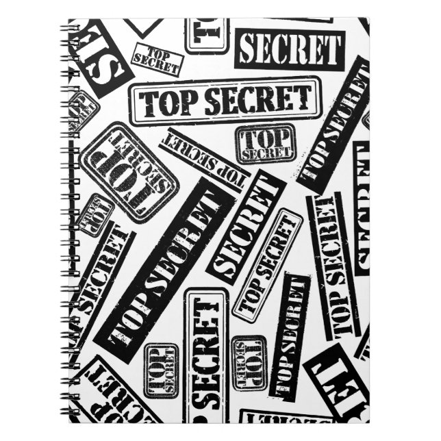 Top Secret Notebook (Front)