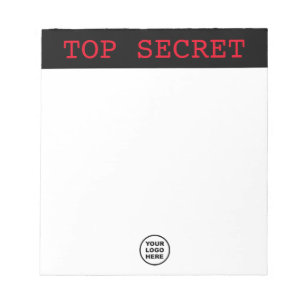 TOP SECRET NOTEPAD