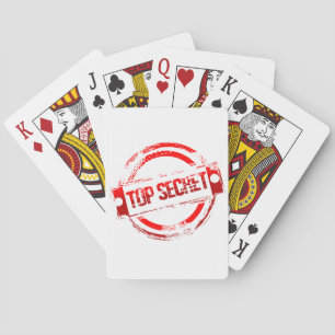 Top Secret Playing Cards