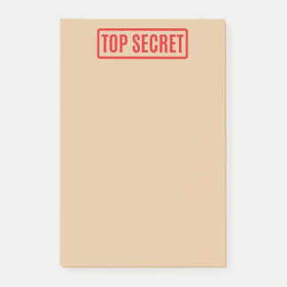 Top Secret Post-it Notes