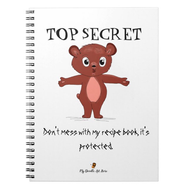 Top secret recipe book (Front)