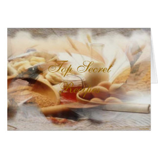 Top Secret Recipes Card