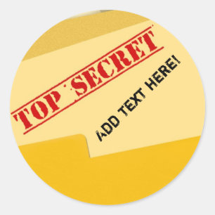 Top Secret Stickers