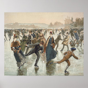 TOP Skating Old School Poster