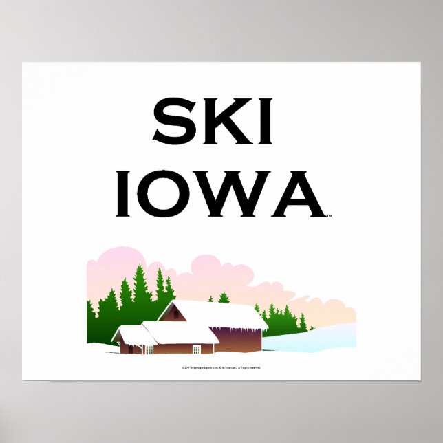 TOP Ski Iowa Poster (Front)
