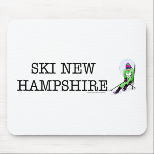 TOP Ski New Hampshire Mouse Mat