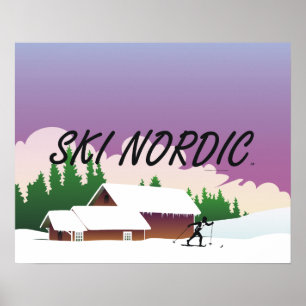 TOP Ski Nordic Poster