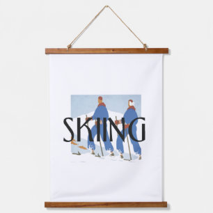 TOP Skiing Hanging Tapestry