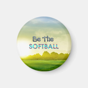 TOP Softball Slogan Magnet