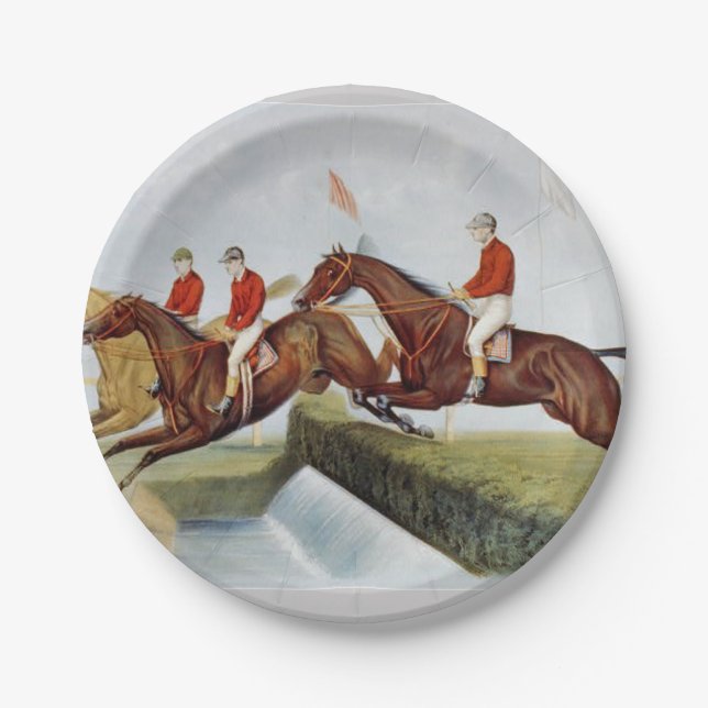 TOP Steeplechase Paper Plate (Front)