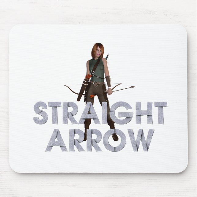 TOP Straight Arrow Mouse Mat (Front)