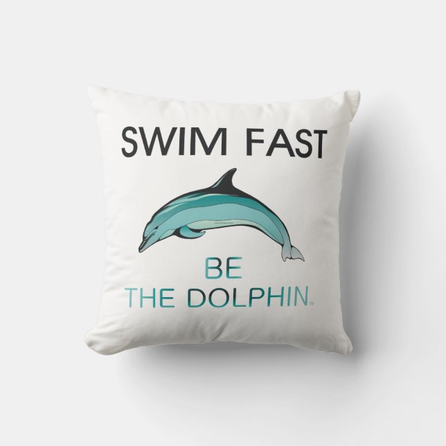 TOP Swim Dolphin Fast Cushion (Front)