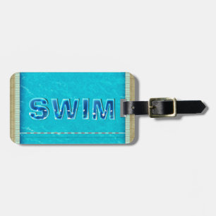 TOP Swim Luggage Tag
