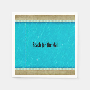 TOP Swim Team Slogan Napkin