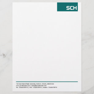 Top Tag - Moss Green Letterhead