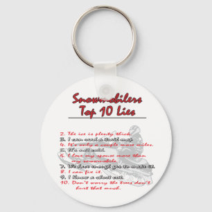 top-ten-on-Black-png Key Ring