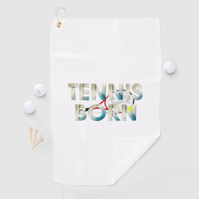TOP Tennis Born Golf Towel (InSitu)