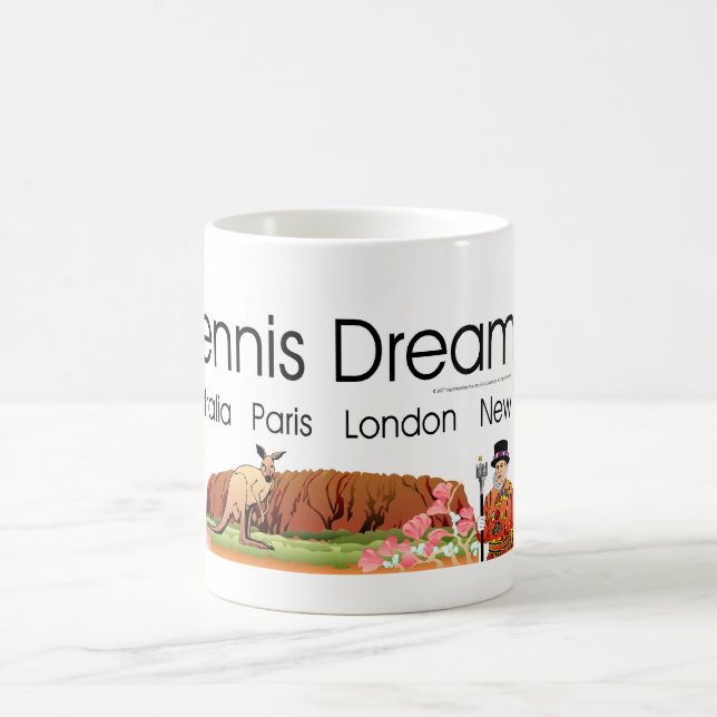TOP Tennis Dreams Coffee Mug (Center)
