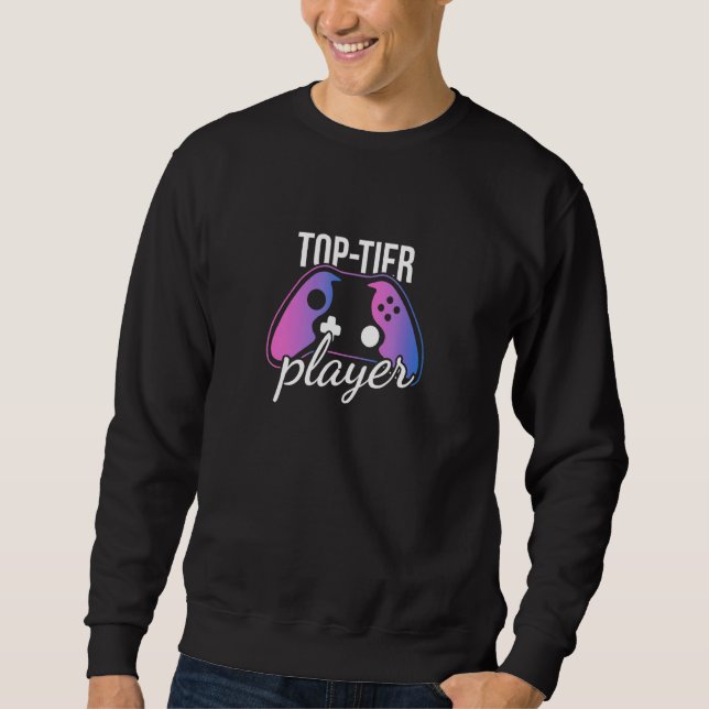 Top Tier Player Cool Video Gamer Boy (Front)