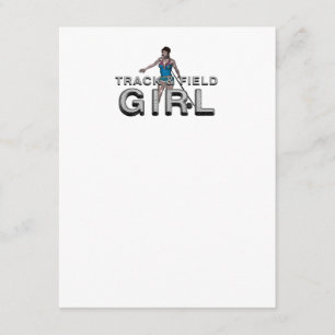 TOP Track and Field Girl Invitation