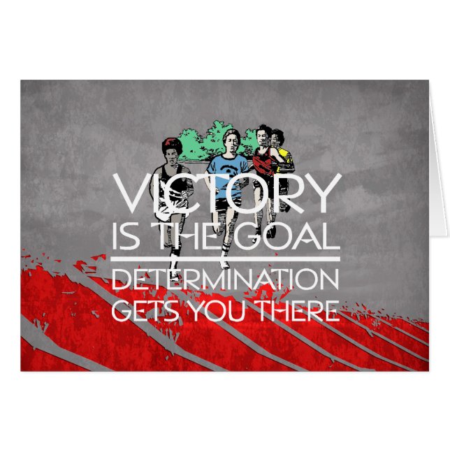 TOP Track Victory Slogan (Front Horizontal)