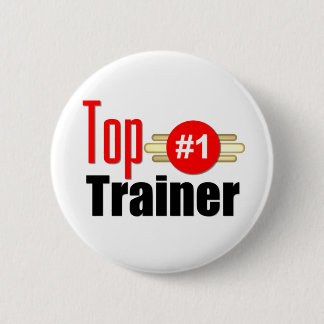 Top Trainer 6 Cm Round Badge