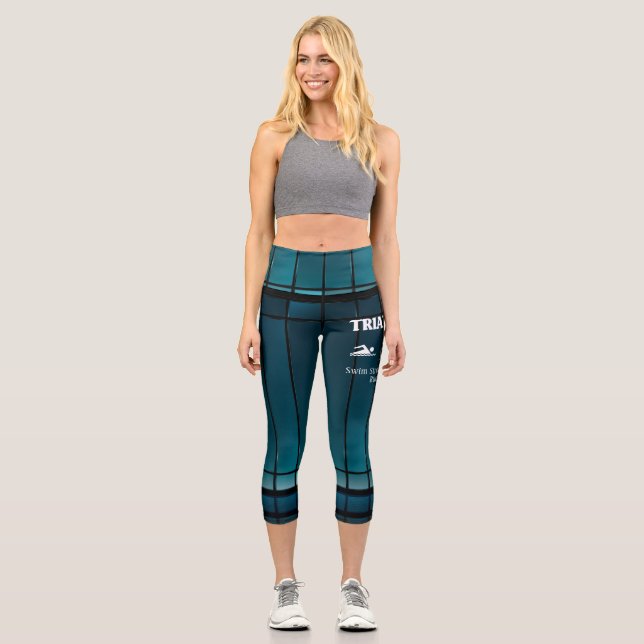 TOP Triathlon Capri Leggings (Front)
