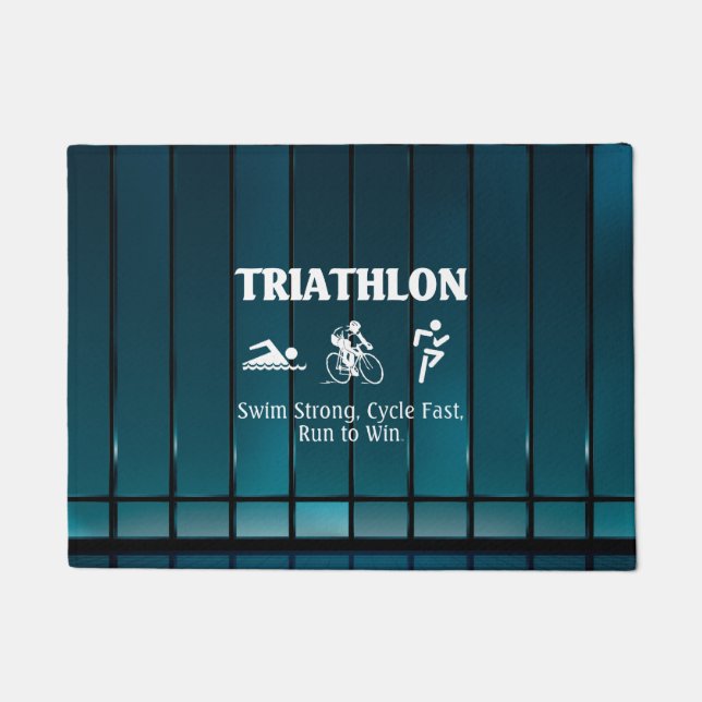TOP Triathlon Doormat (Front)