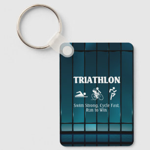 TOP Triathlon Keychain