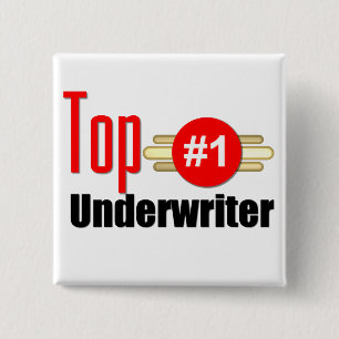 Top Underwriter 15 Cm Square Badge
