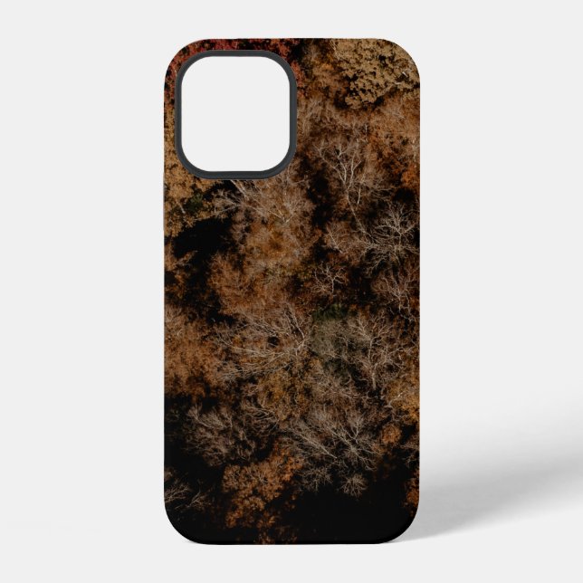 Top-view photography of tree iPhone case (Back)