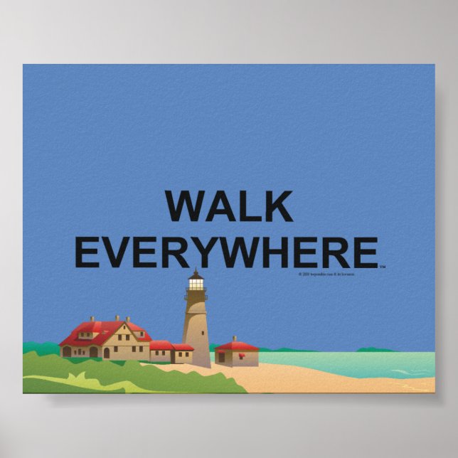 TOP Walk Everywhere Poster (Front)