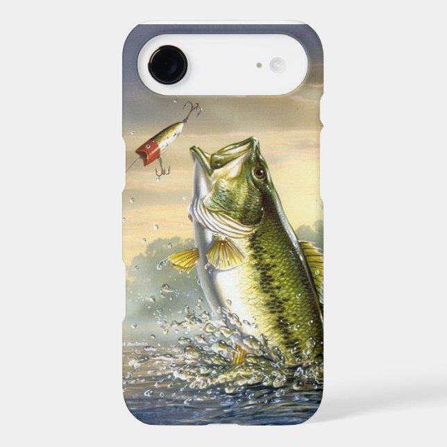 Top Water Action - Largemouth Case-Mate iPhone Case (Back)