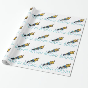 TOP Water Skiing Wrapping Paper